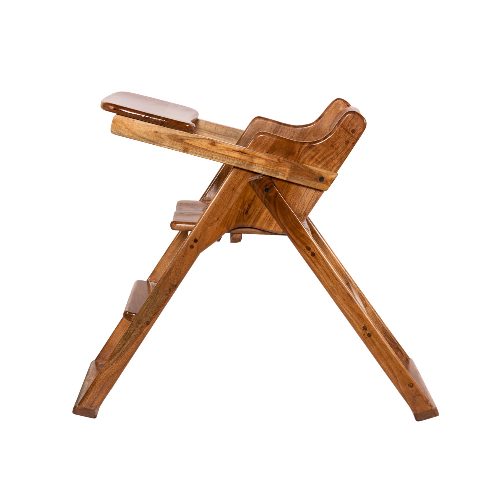 Baby chair acacia wood