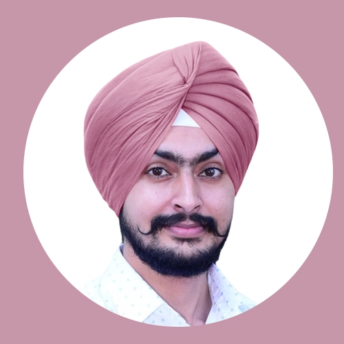 Grey Pink - Full Voile Turban