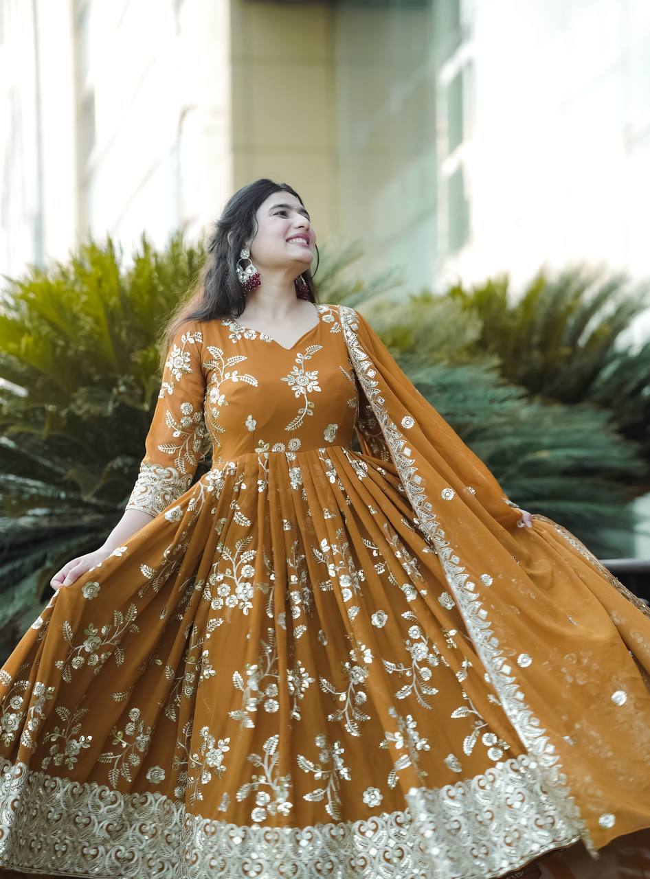 Elegant Designer Anarkali Suit