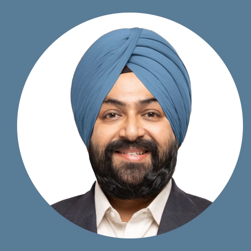 Blue Grey - Full Voile Turban