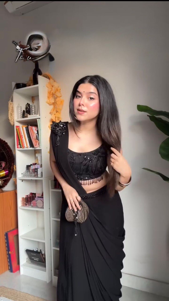 Ready-to-Wear Dhoti Style Set