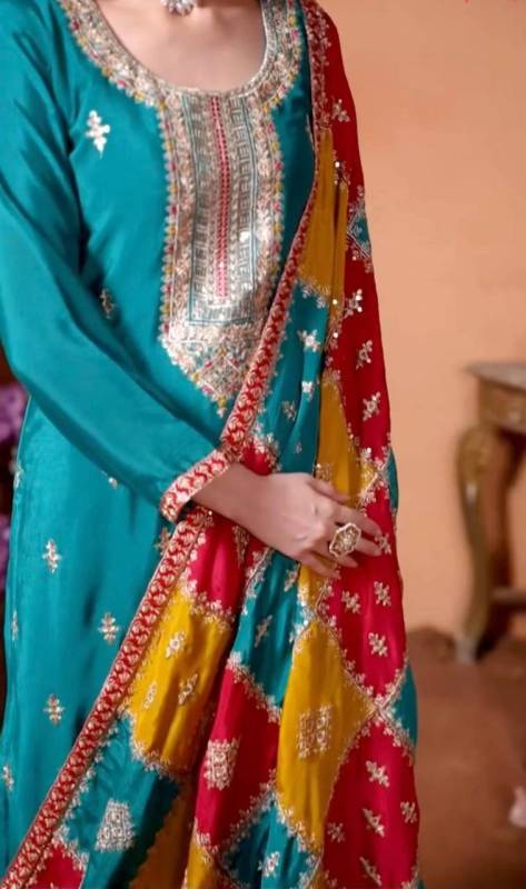 Kurti Pant 3 pcs pair