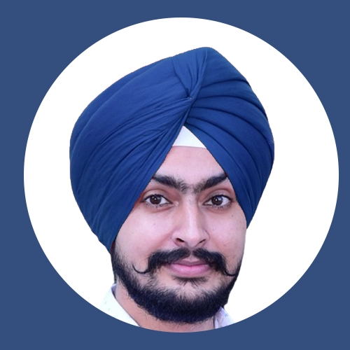 Night Navy Blue - Full Voile Turban