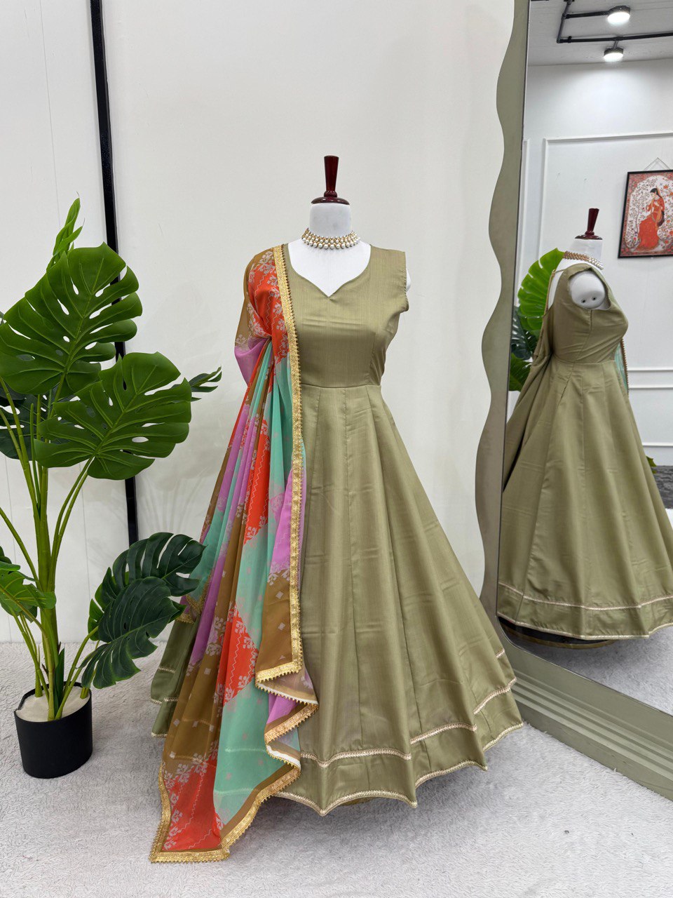 TOP PLAZZO DUPATTA SET