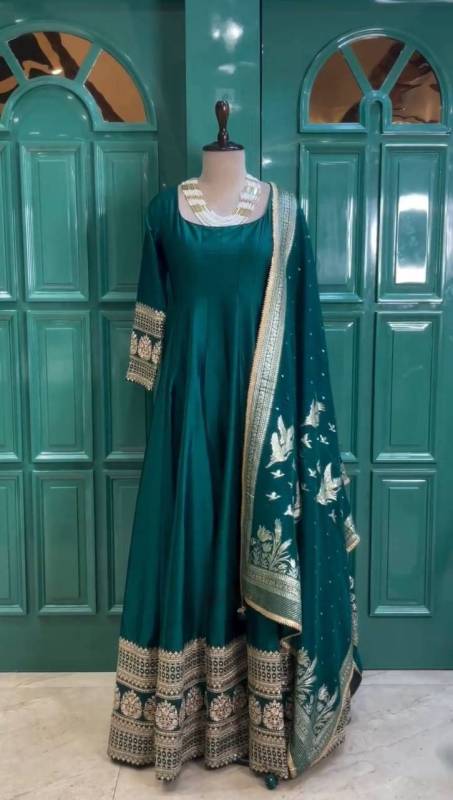 GOWN WITH DUPATTA