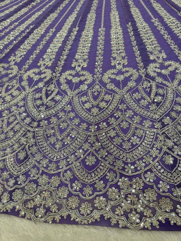 Designer Faux Georgette Bridal Lehenga