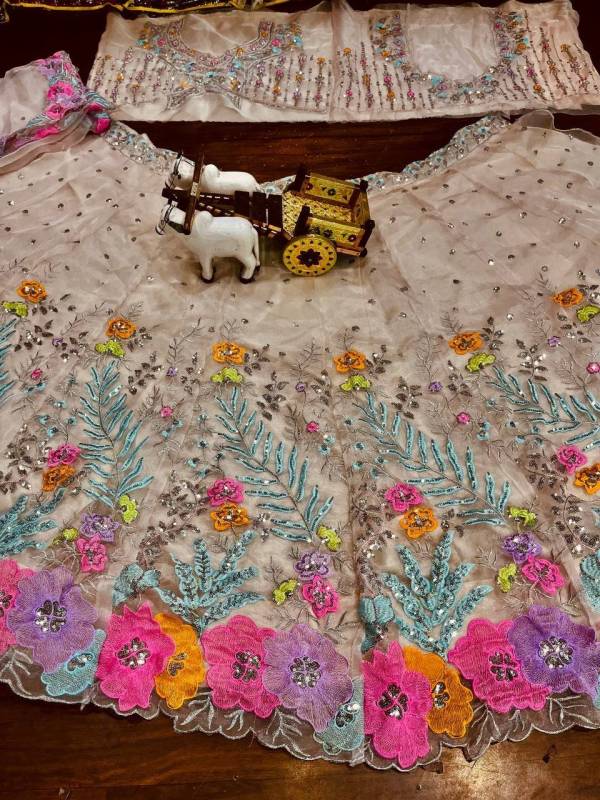 Premium Quality Heavy Organza Silk Lehenga Choli