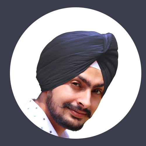 Bright Grey - Full Voile Turban