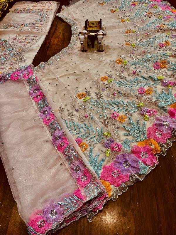 Premium Quality Heavy Organza Silk Lehenga Choli