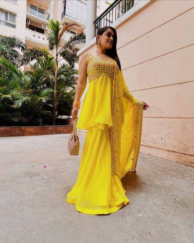 TOP PLAZZO DUPATTA SET