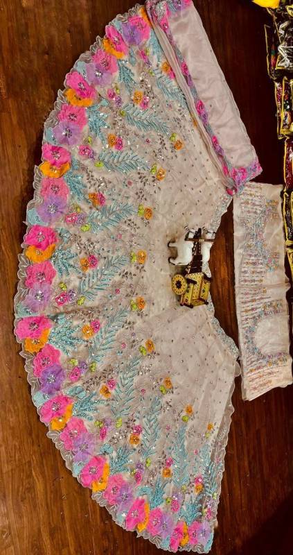 Premium Quality Heavy Organza Silk Lehenga Choli